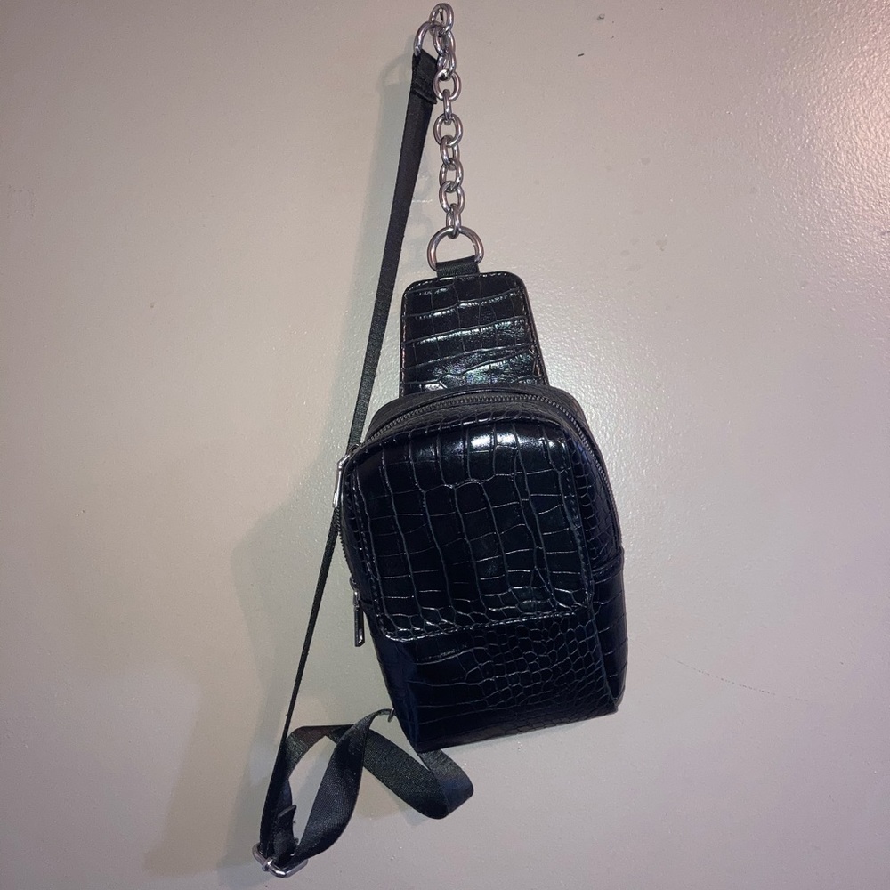 Black crossbody bag